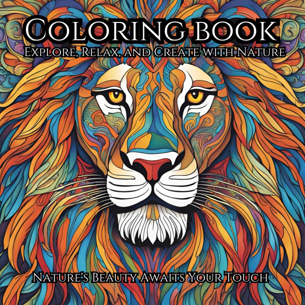 Adult and Teen Coloring Book