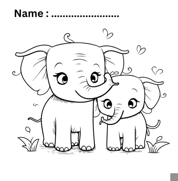 Fun & Learn: My First Coloring Book for Toddlers - Image 3