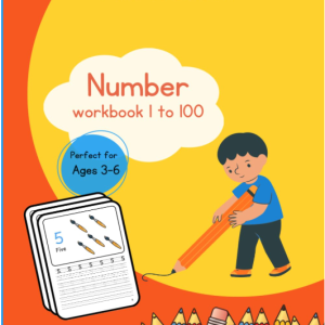 Counting & Writing 1 to 100: Best book for Kids (Ages 3-6)