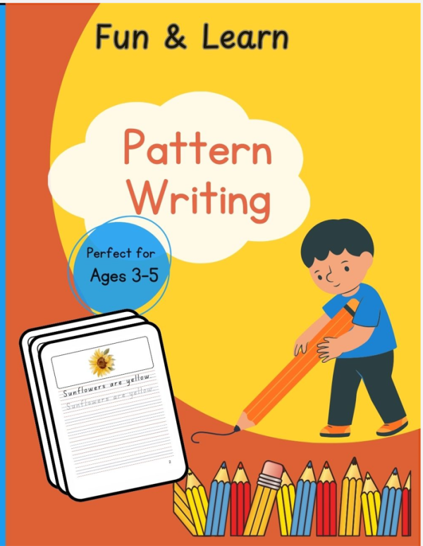 Pattern Writing Practice for Little Learners Age 3-6yrs