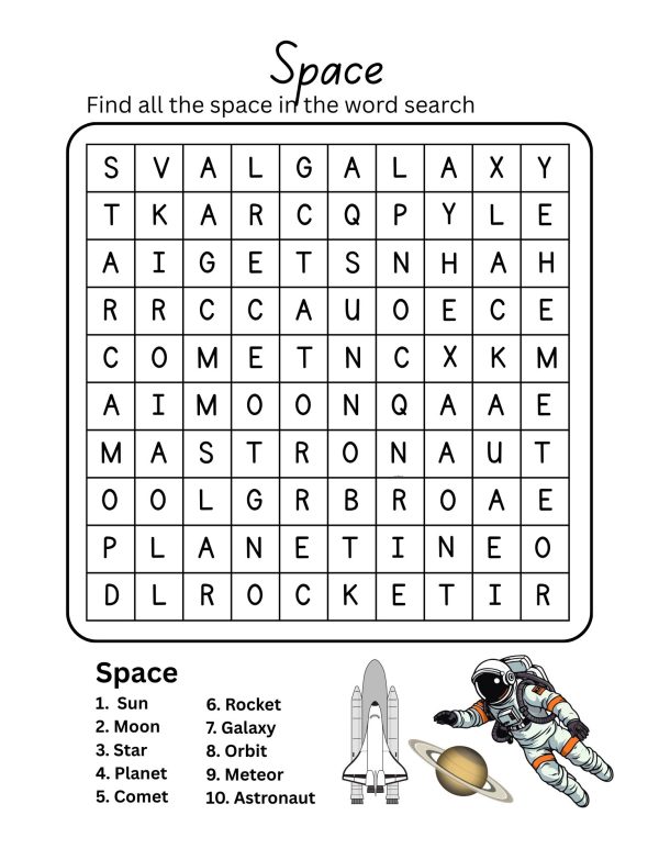 Fun and Challenging Word Search Puzzles for Kids of Brain-Boosting Fun! - Image 3